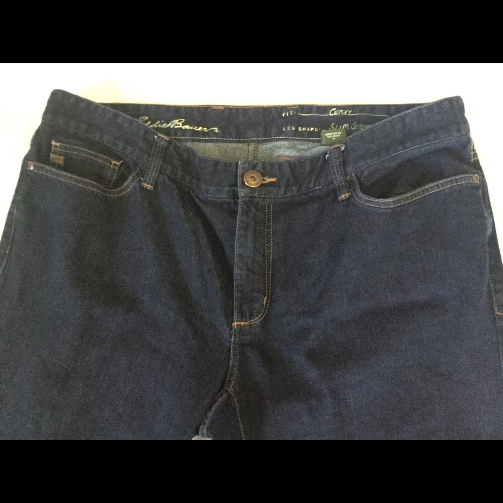 Eddie Bauer Curvy Fit Size 16 x 31” Jeans